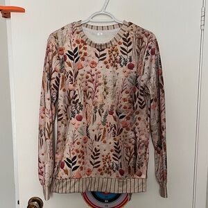 Floral Pattern Women's Top